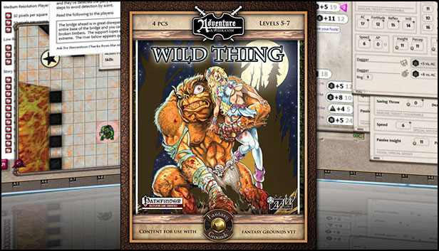 Fantasy Grounds - Wild Thing - PFRPG