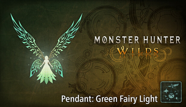 Monster Hunter Wilds - Pendant: Green Fairy Light