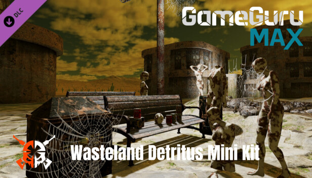 GameGuru MAX Wasteland Mini Kit -  Detritus