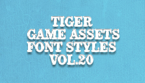 TIGER GAME ASSETS FONT STYLES VOL.20