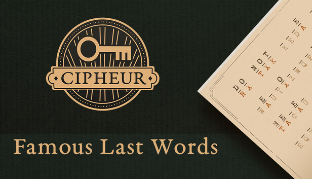 Cipheur - Famous Last Words