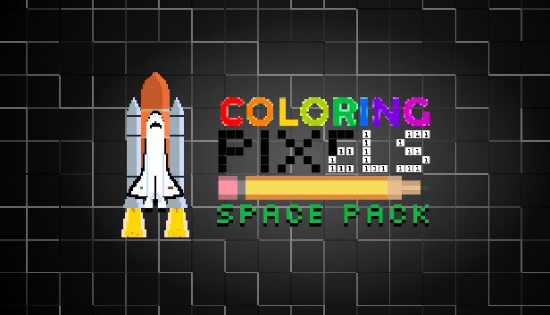 Coloring Pixels - Space Pack