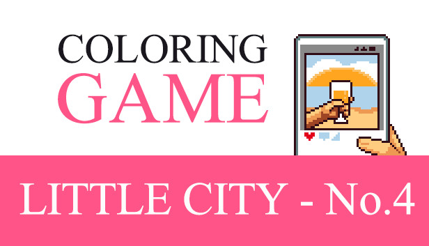 Coloring Game: Little City - No.4