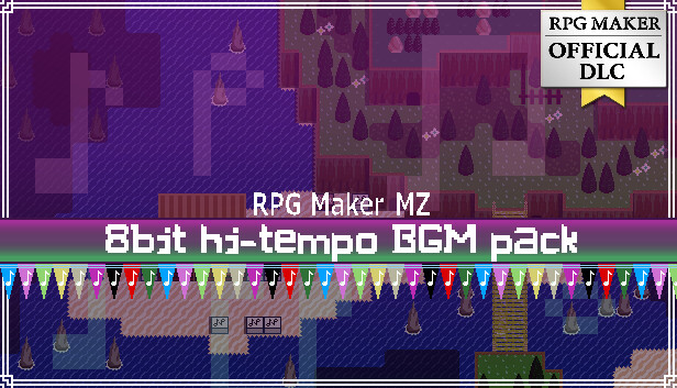 RPG Maker MZ - 8bit hi-tempo BGM pack