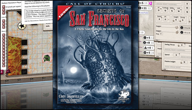 Fantasy Grounds - Call of Cthulhu: Secrets of San Francisco