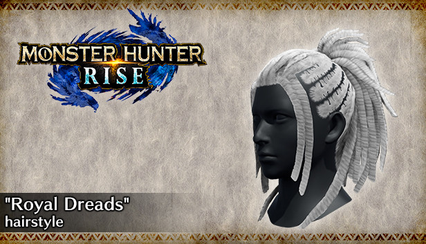 MONSTER HUNTER RISE - Fryzura „Królewskie dredy”