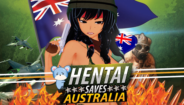 Hentai przekazuje Australię