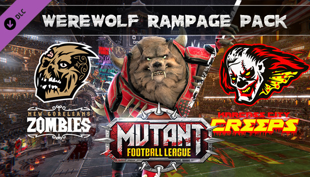 Mutant Football League - Werewolf Rampage Pack