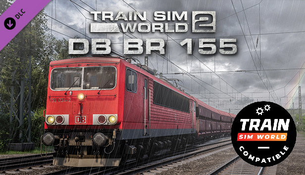Train Sim World®: DB BR 155 Loco Add-On - TSW2 & TSW3 compatible