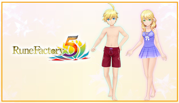 Rune Factory 5 - The Marionette and the Glorious Horse Swimsuit Set + New Ranger Care Package Item Pack