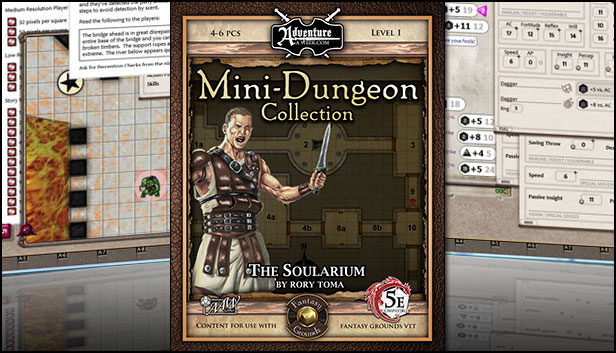 Fantasy Grounds - Mini-Dungeon #005: The Soularium (5E)