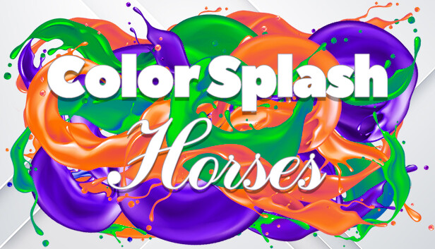 Color Splash: Horses