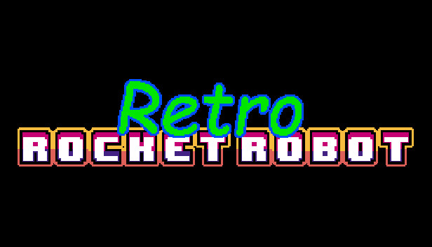 Retro Rocket Robot