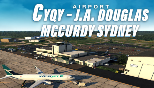 X-Plane 11 - Add-on: Airfield Canada - CYQY - J.A. Douglas McCurdy Sydney Airport