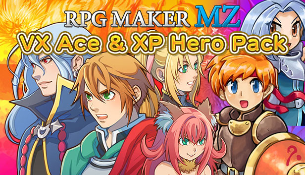 RPG Maker MZ - VX Ace ＆ XP Hero Pack