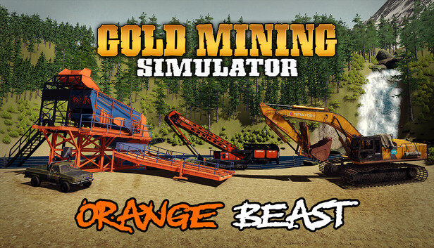 Gold Mining Simulator - Orange Beast