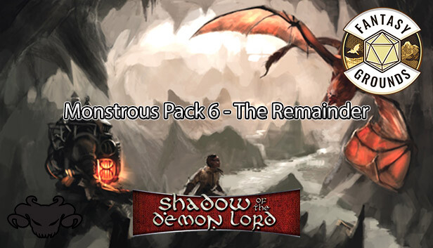 Fantasy Grounds - Shadow of the Demon Lord Monstrous Pack 6 - The Remainder