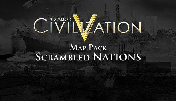 Civilization V - Scrambled Nations Map Pack
