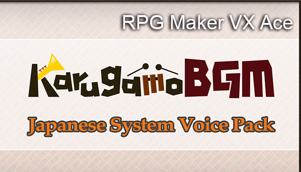 RPG Maker VX Ace - Karugamo Japanese System Voice Pack