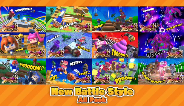 GoonyaFighter - New battle style: All Pack
