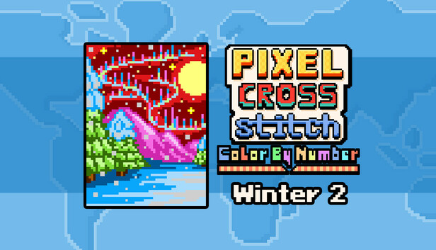 Pixel Cross Stitch - Winter Pack 2