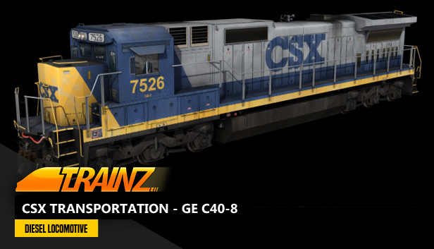 Trainz 2022 DLC - CSX Transportation - GE C40-8