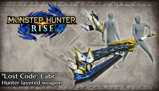 Monster Hunter Rise - Broń warstwowa łowcy „Stracony kod: Labr” (topór sprężynowy)