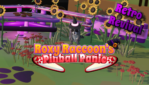 Roxy Raccoon's Pinball Panic - Retro Revival