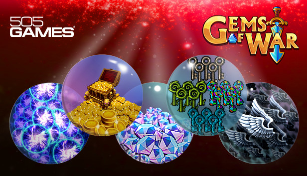 Gems of War - 505 Zasobami Bundle