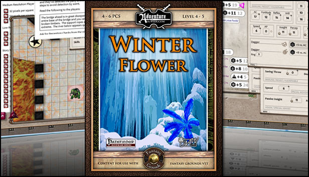 Fantasy Grounds - A05: Winter Flower (PFRPG)