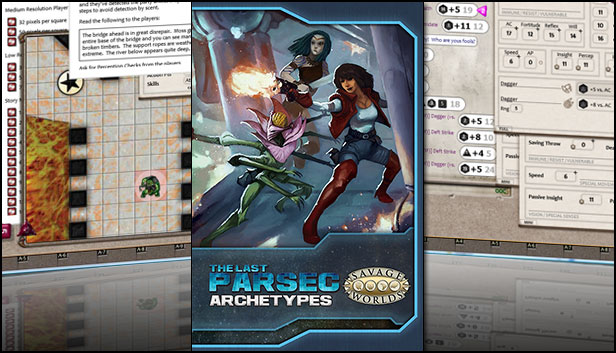 Fantasy Grounds - The Last Parsec: Archetypes (Savage Worlds)
