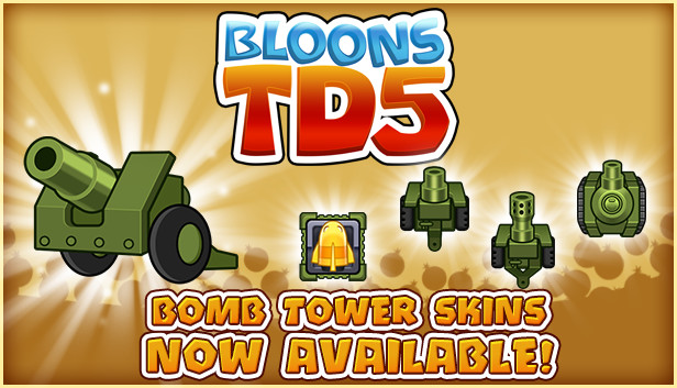 Bloons TD 5 - Military Bomb Tower Skin