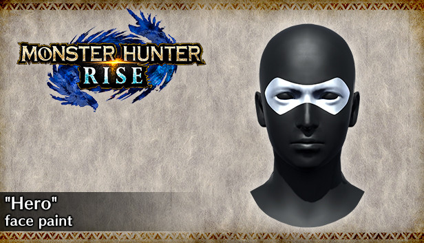 MONSTER HUNTER RISE - Farba do twarzy „Bohater”