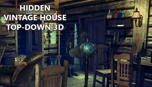 Hidden Vintage House Top-Down 3D