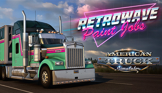American Truck Simulator - Retrowave Paint Jobs Pack