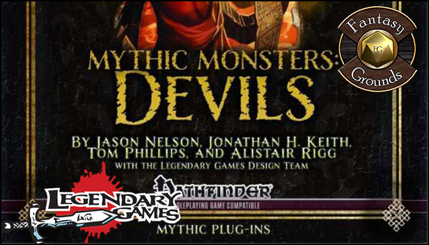 Fantasy Grounds - Mythic Monsters #11: Devils (PFRPG)