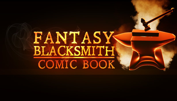 Fantasy Blacksmith Comic Book