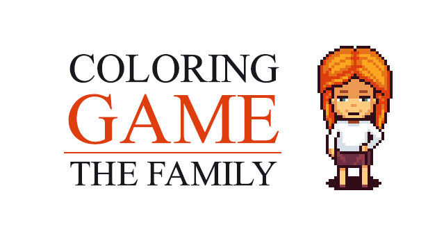 Coloring Game - The Family