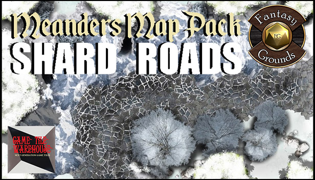 Fantasy Grounds - Meanders Map Pack: Shard Roads (Map Pack)
