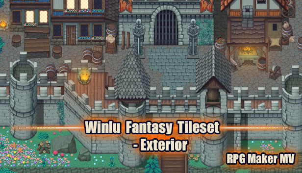 RPG Maker MV - Winlu Fantasy Tileset - Exterior