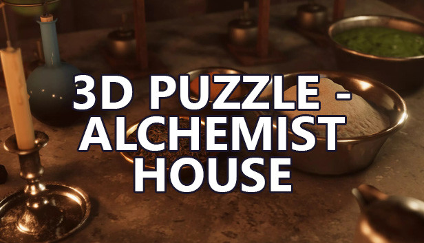 3D PUZZLE - Alchemist House