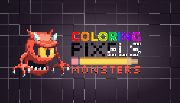 Coloring Pixels - Monsters Pack