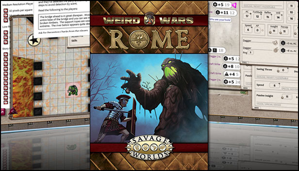 Fantasy Grounds - Weird Wars Rome (Savage Worlds)
