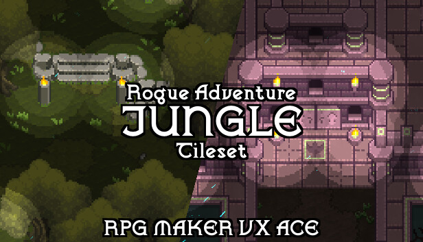 RPG Maker VX Ace - Rogue Adventure - Jungle Tileset