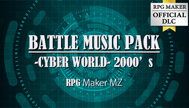 RPG Maker MZ - BATTLE MUSIC PACK -CYBER WORLD- 2000s