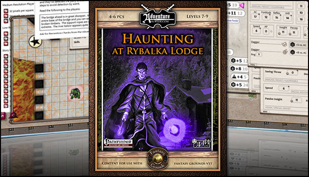 Fantasy Grounds - A17: Haunting at Rybalka Lodge (PFRPG)