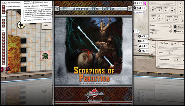Fantasy Grounds - Scorpions of Perdition (PFRPG)