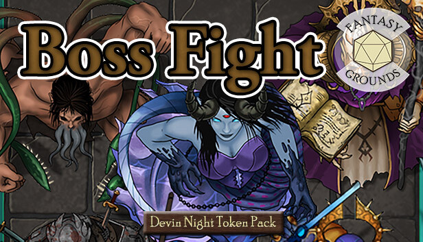 Fantasy Grounds - Devin Night Token Pack 157: Boss Fight