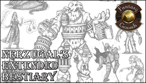 Fantasy Grounds - Nerzugal's Extended Bestiary (5E)