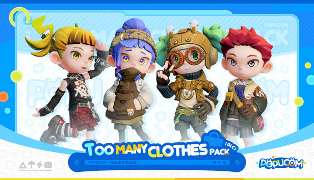 POPUCOM - Too Many Clothes Pack